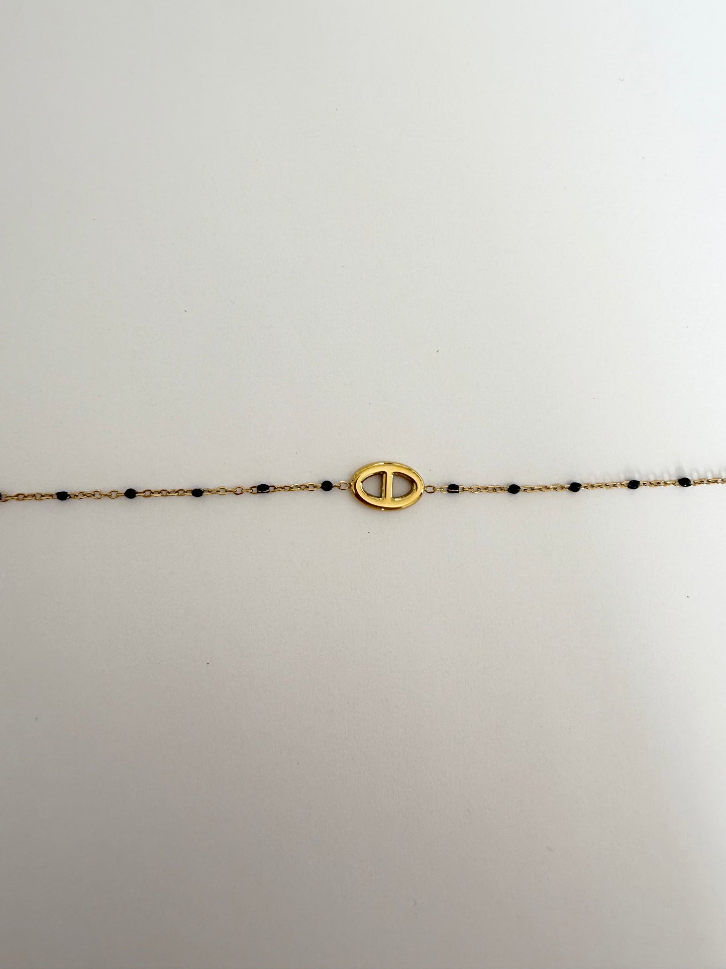 Bracelet Mya maille Marine