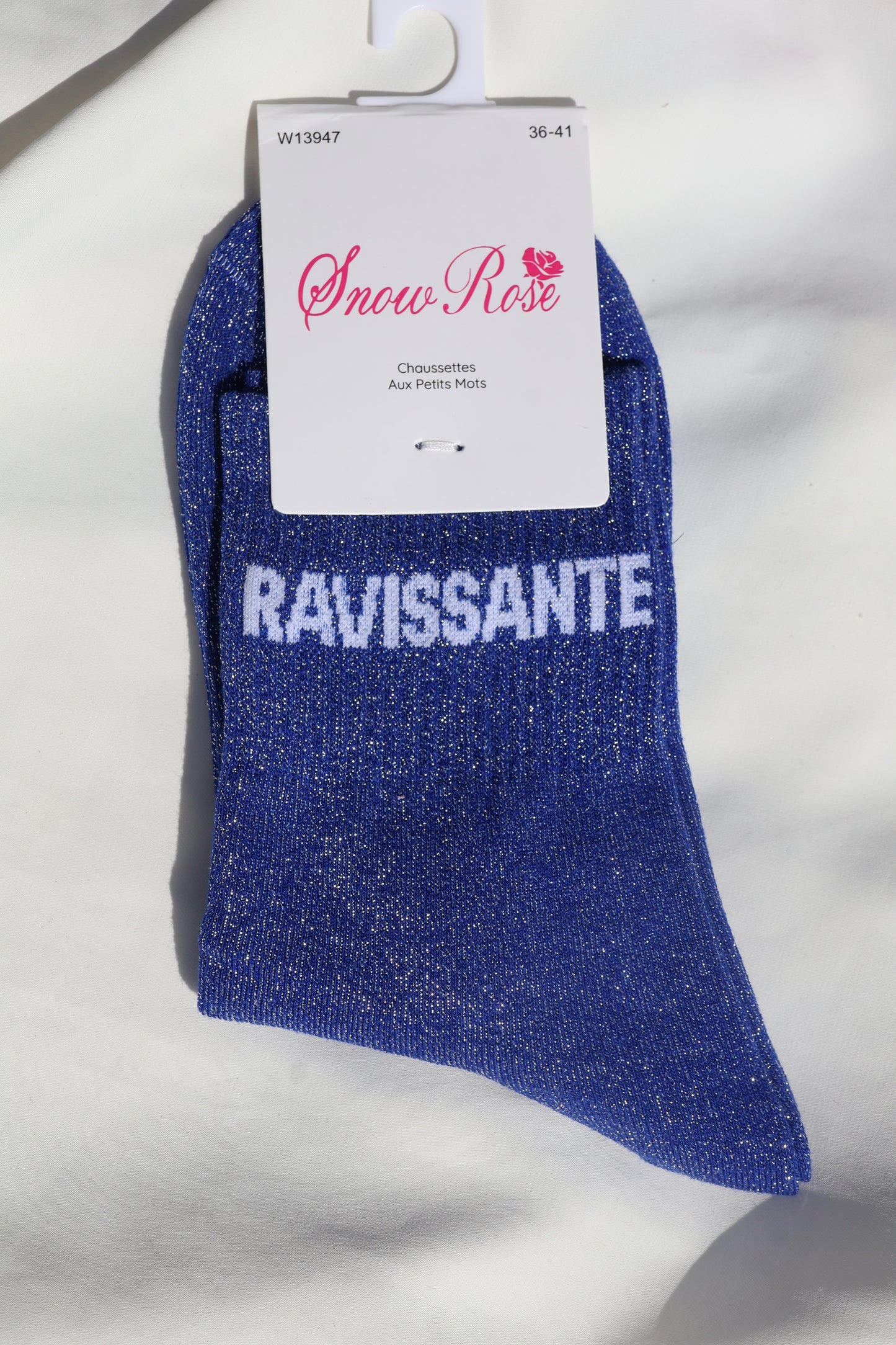 Chaussettes à paillettes Ravissante