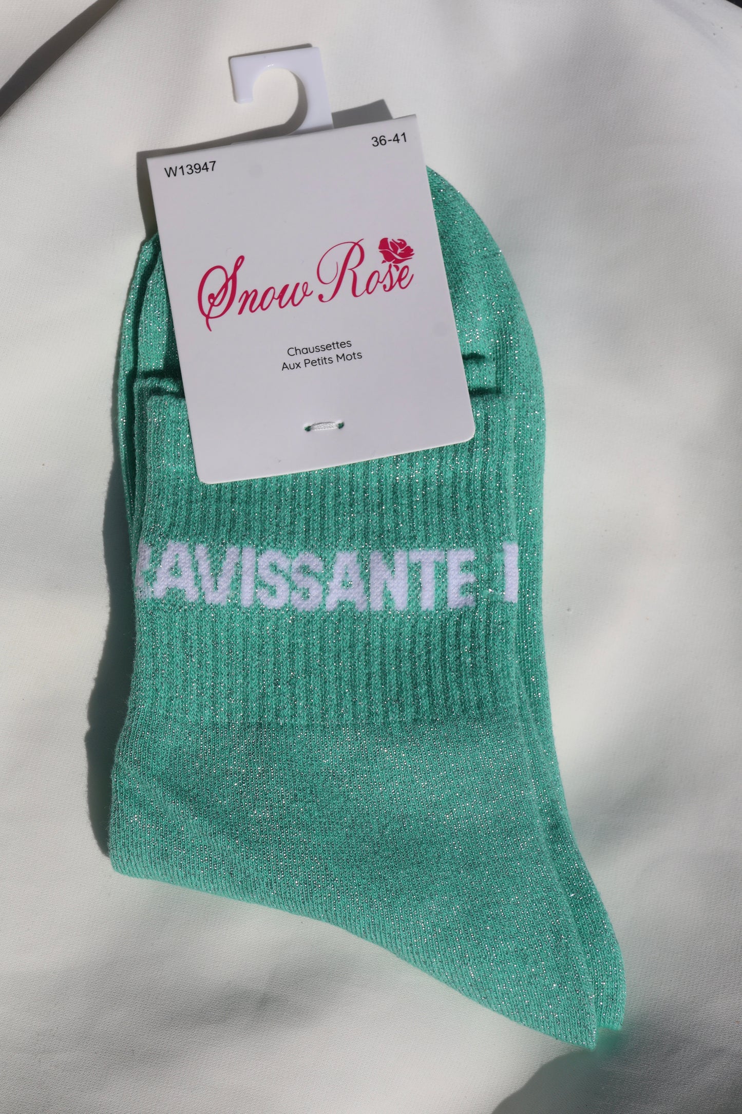 Chaussettes à paillettes Ravissante