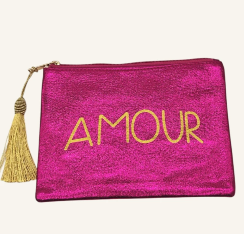 Trousse Amour rose