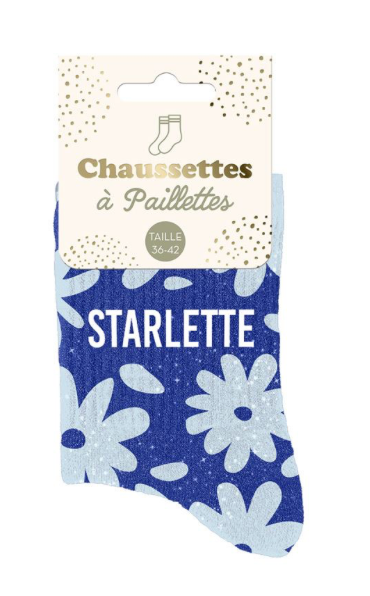 Chaussettes à paillettes Starlette