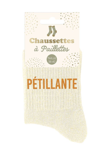 Chaussettes à paillettes Pétillante