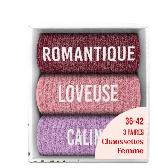 Box cadeau Romantique, Loveuse ,Caline