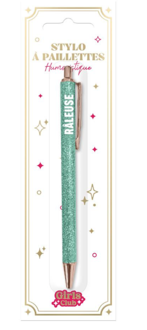 Stylo à paillette Râleuse