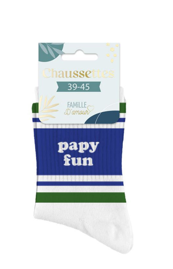 Chaussette homme Papy Fun