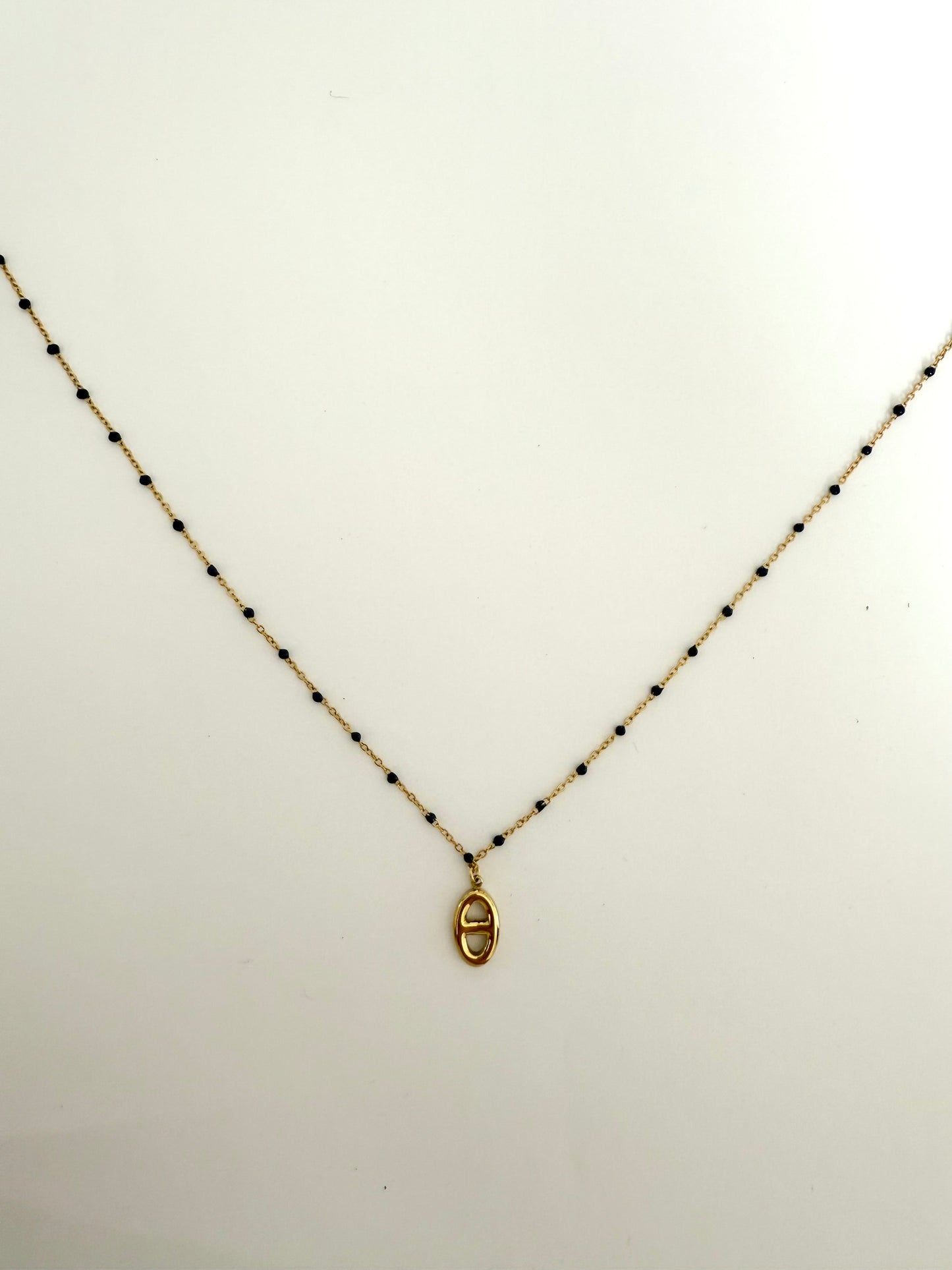 Collier Mya maille Marine