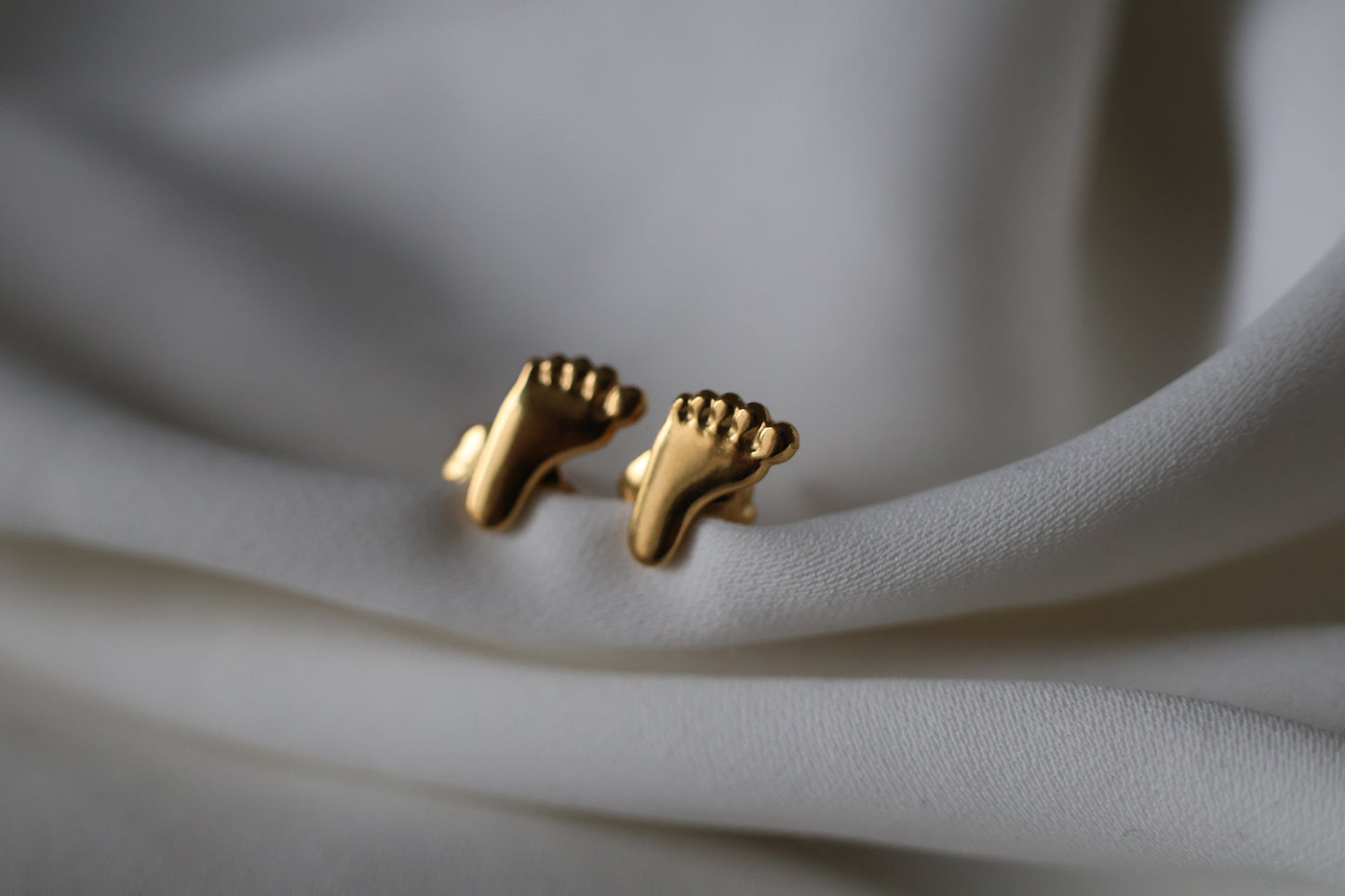 Boucles d'oreilles Pieds