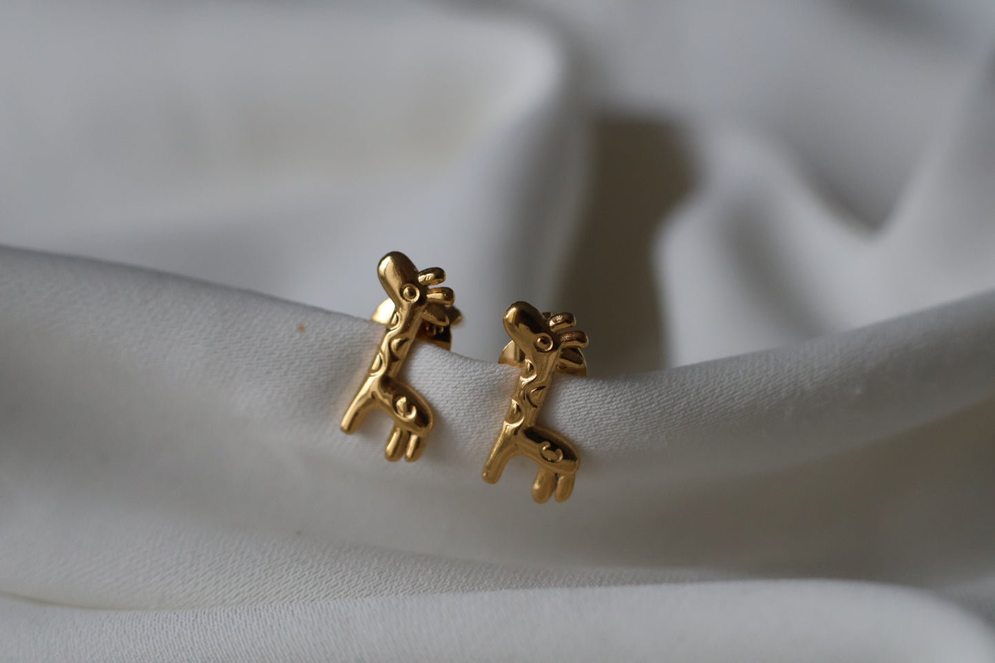 Boucles d'oreilles Girafe