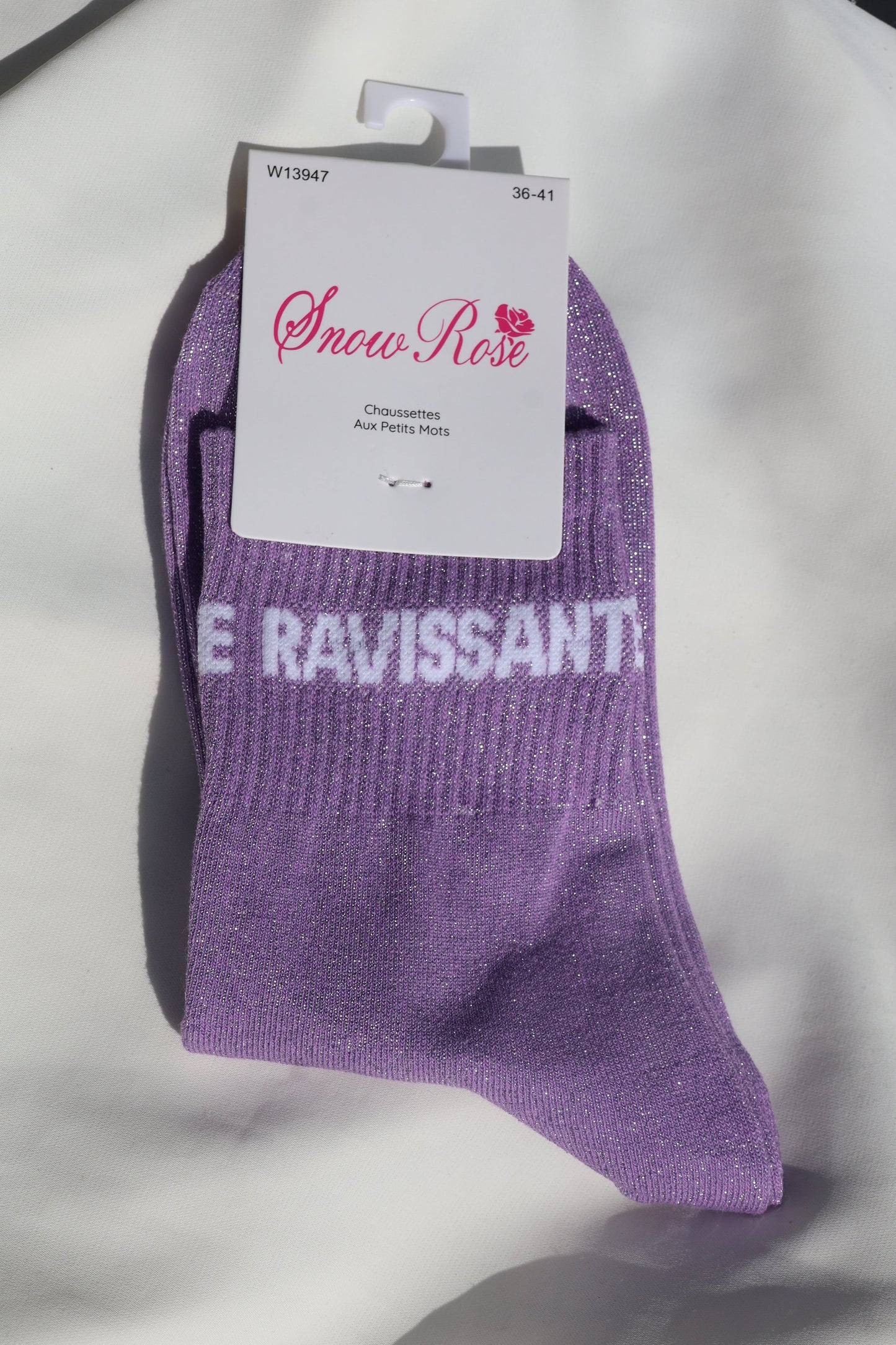 Chaussettes à paillettes Ravissante