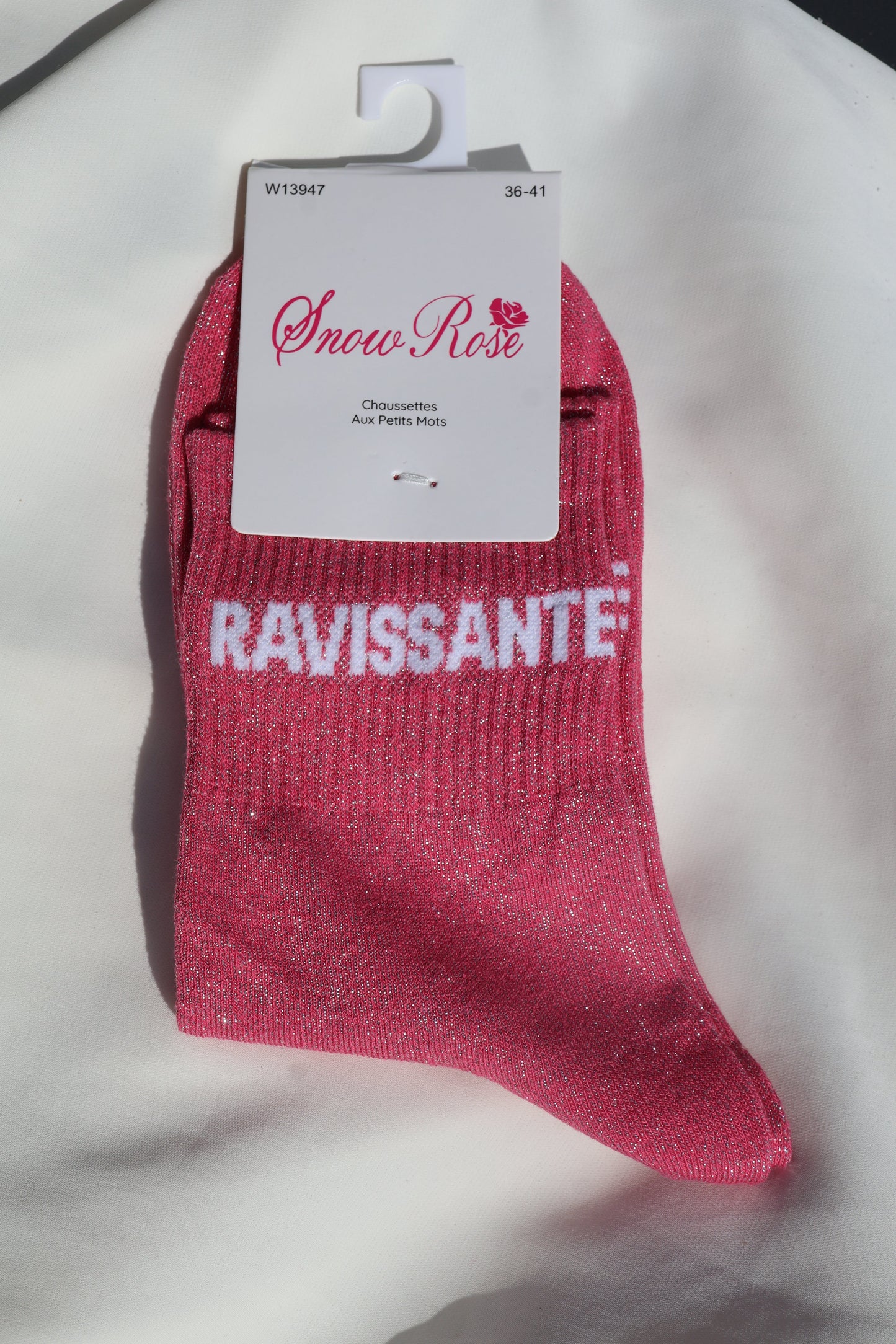 Chaussettes à paillettes Ravissante