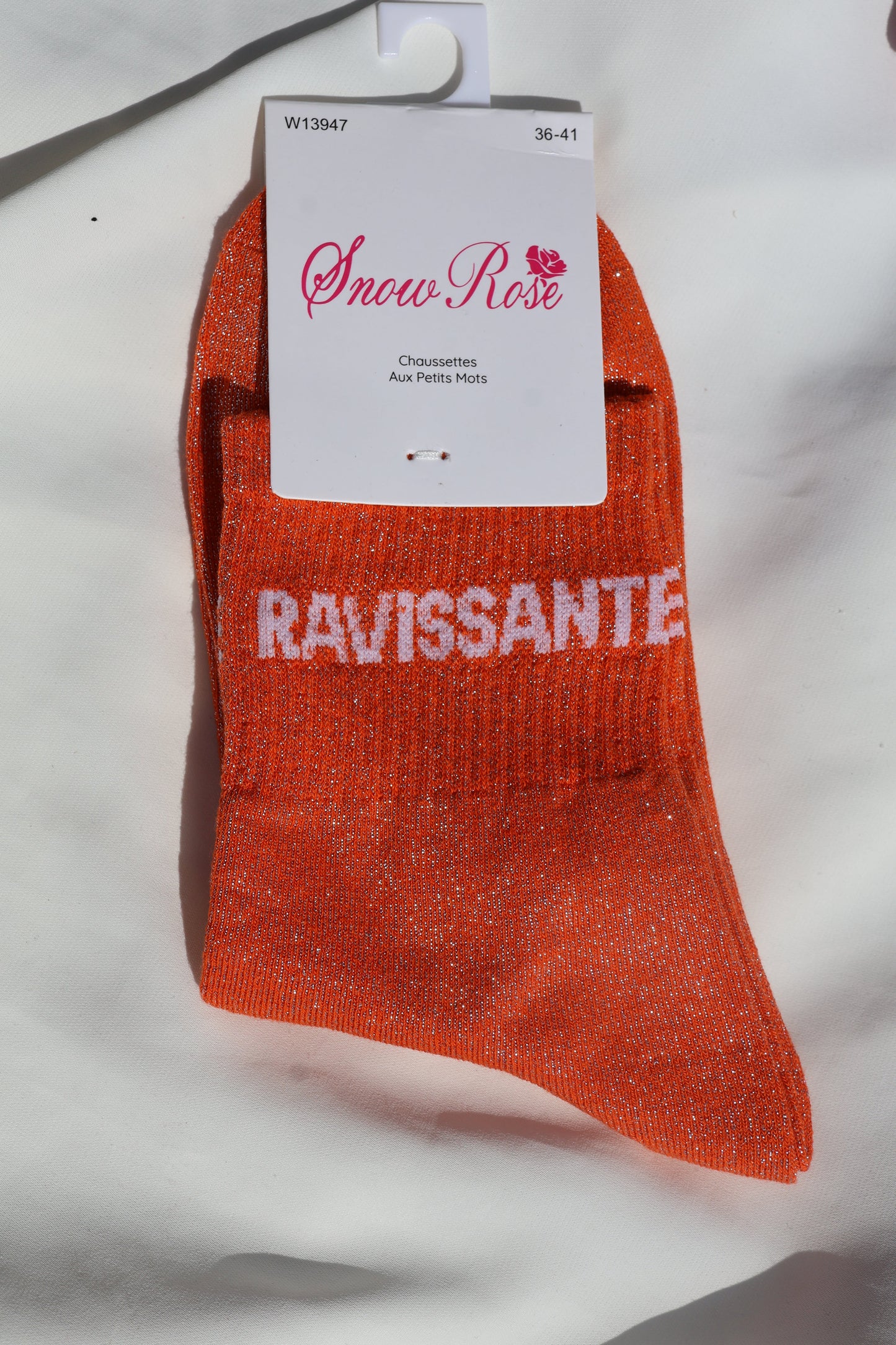 Chaussettes à paillettes Ravissante