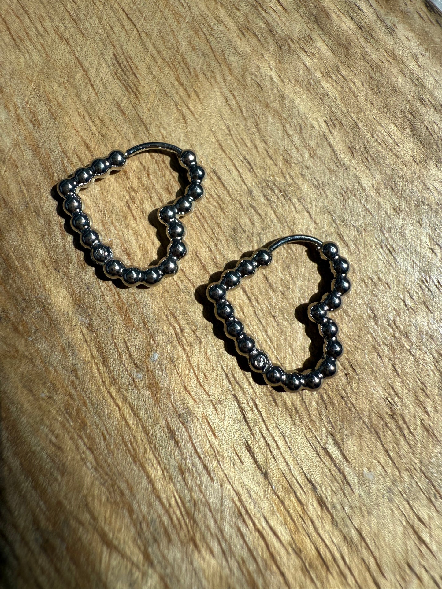 Boucles d'oreilles Heart
