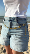 Chaîne de taille coquillage