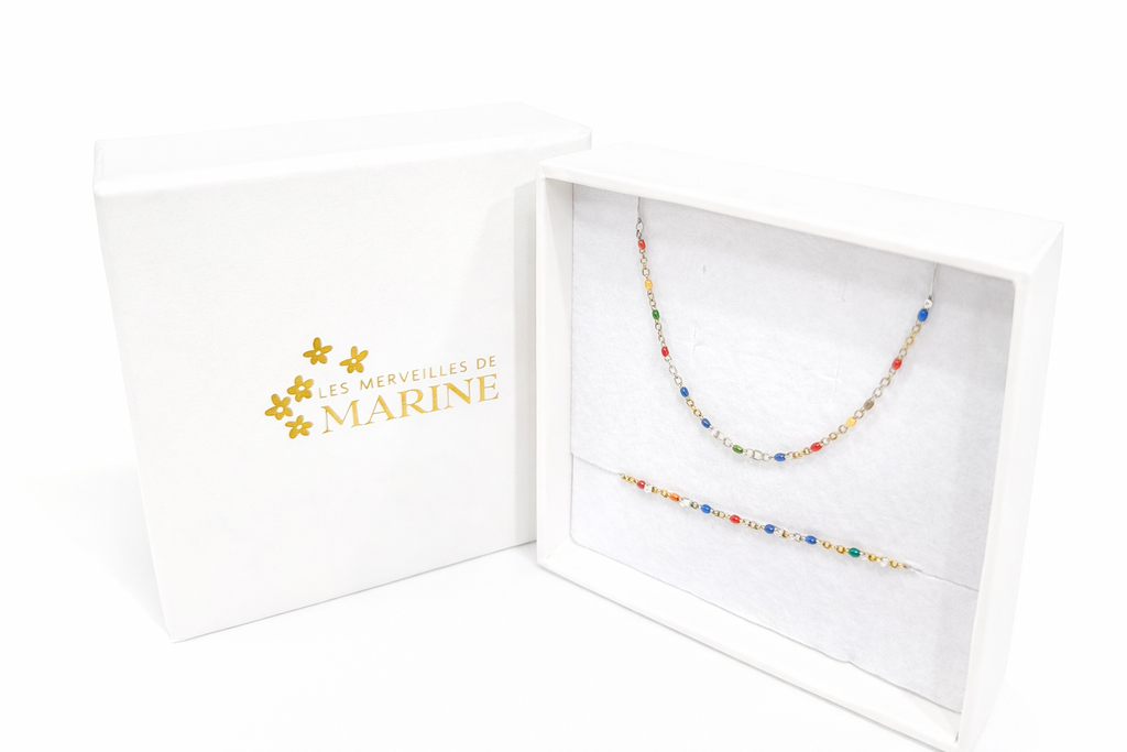 Coffret Collier + Bracelet