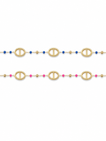 Bracelet Mya maille marine