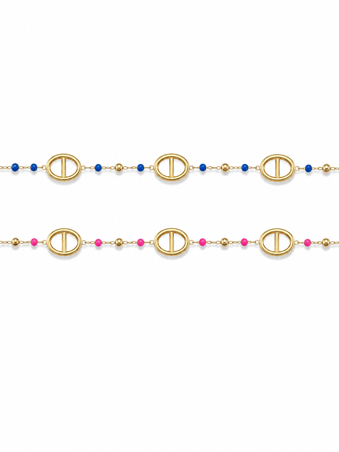 Bracelet Mya maille marine