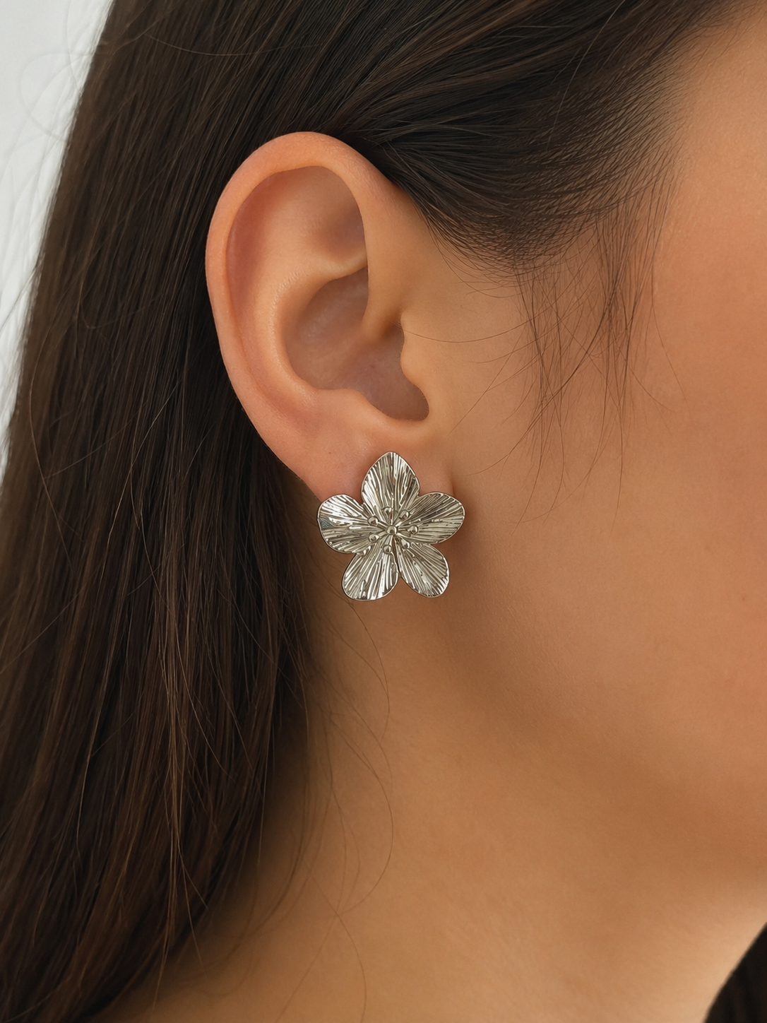 Boucles d'oreilles Fleur