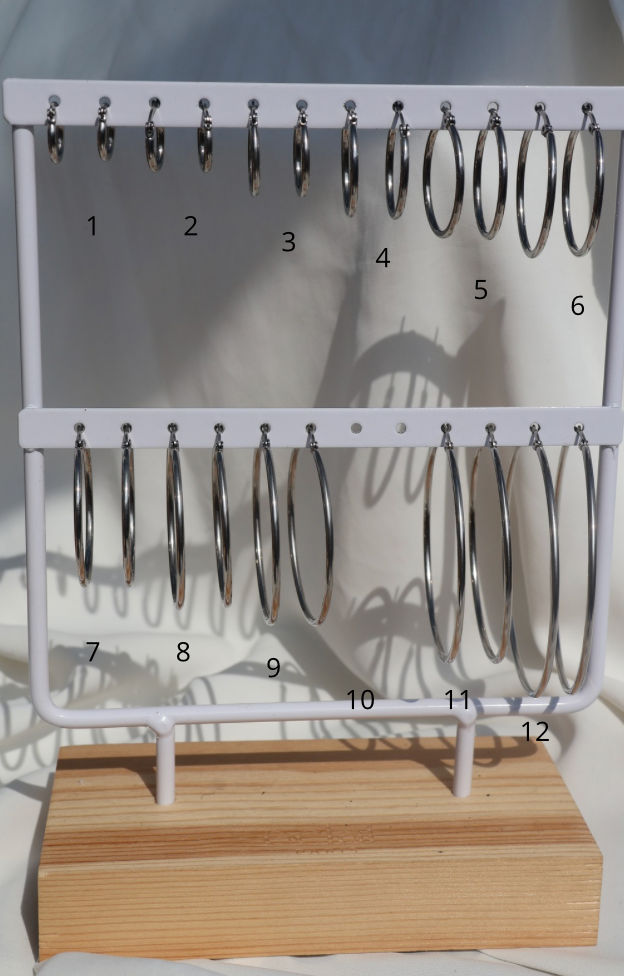 Boucles d'oreilles Créoles