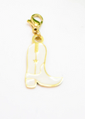 Charms Santiag blanc