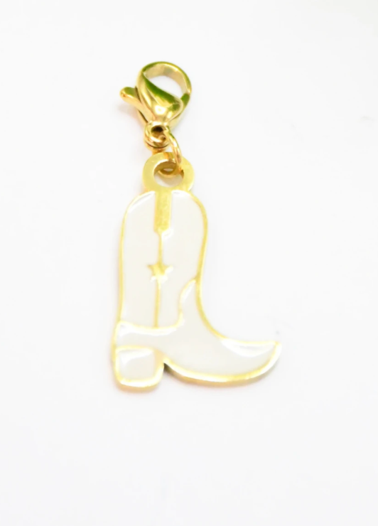 Charms Santiag blanc