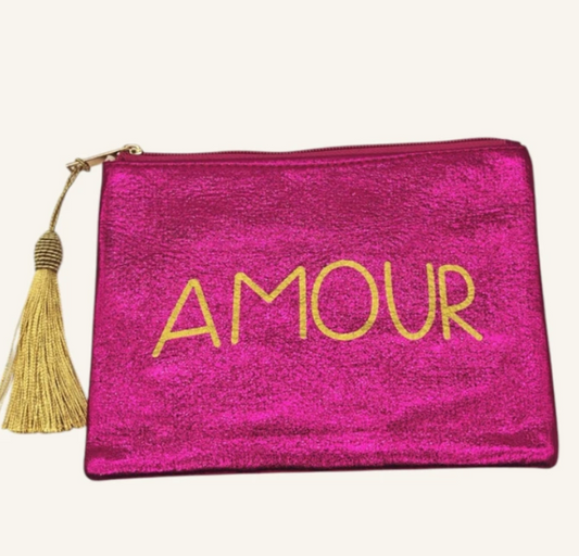 Trousse Amour rose