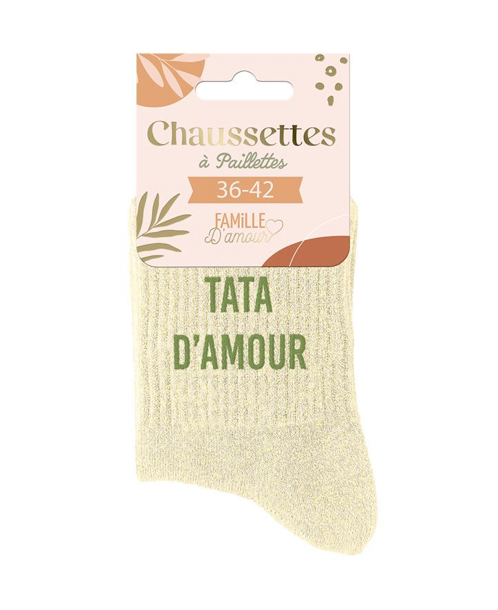 Chaussettes à paillettes Tata D'amour