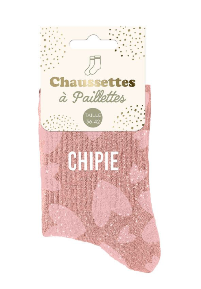 Chaussettes à paillettes Chipie