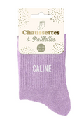 Chaussettes à paillettes Caline