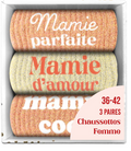 Box cadeau Mamie Parfaite, Mamie d'amour, Mamie Cool
