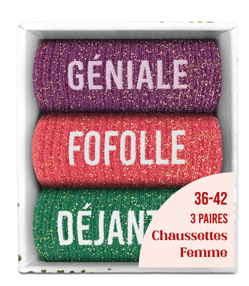 Box cadeau Géniale, Fofolle, Déjanté