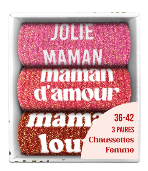 Box cadeau Jolie Maman, Maman d'amour, Maman Louve