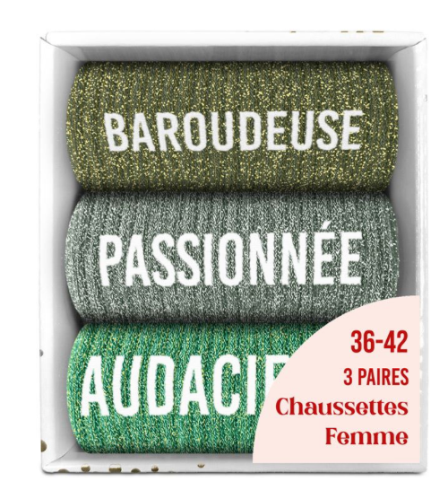 Box cadeau Baroudeuse, Passionnée et Audacieuse