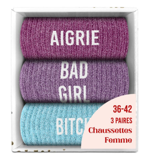 Box cadeau Aigrie, Bad Girl, Bitch