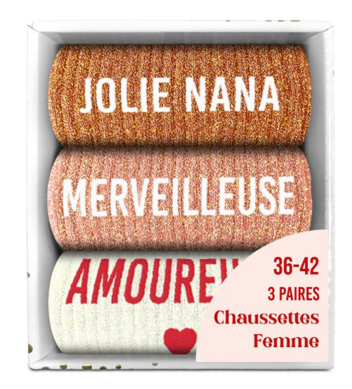 Box cadeau Jolie Nana, Merveilleuse et Amoureuse