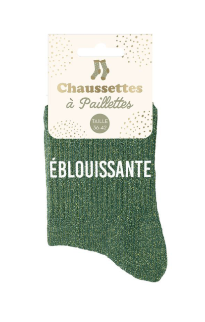 Chaussettes à paillettes Éblouissante