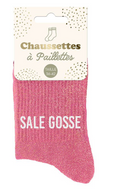 Chaussettes à paillettes Sale gosse