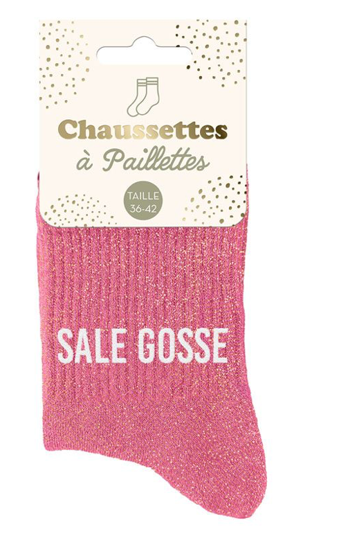 Chaussettes à paillettes Sale gosse
