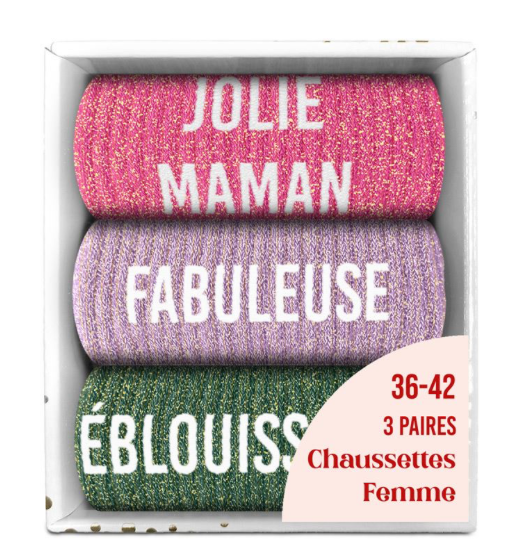 Box cadeau, Jolie maman, Fabuleuse, Éblouissante