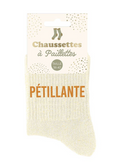 Chaussettes à paillettes Pétillante