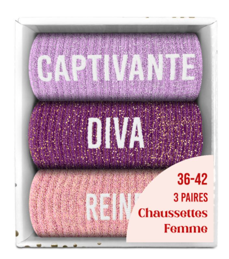 Box cadeau Captivante, Diva, Reine