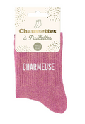 Chaussettes à paillettes Charmeuse