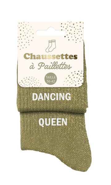 Chaussettes à paillettes Dancing Queen