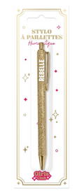 Stylo à Paillettes Rebelle