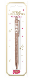 Stylo à paillette Cocotte