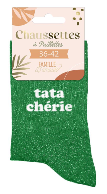 Chaussettes à paillettes Tata Cherie