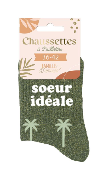Chaussettes à paillettes Soeur Idéale
