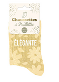 Chaussettes à paillettes Élégante
