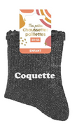 Chaussettes à paillettes fille Coquette