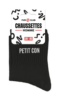 Chaussettes à paillettes Hommes Petit con