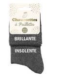 Chaussettes à paillettes Brillante Insolente